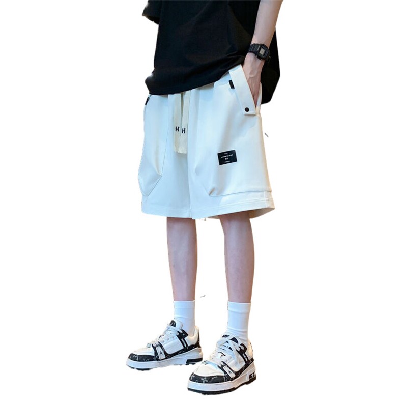 美式工装短裤男2025夏季宽松直筒中裤休闲五分裤A436-T2525-P25,男装休闲裤,电商A436