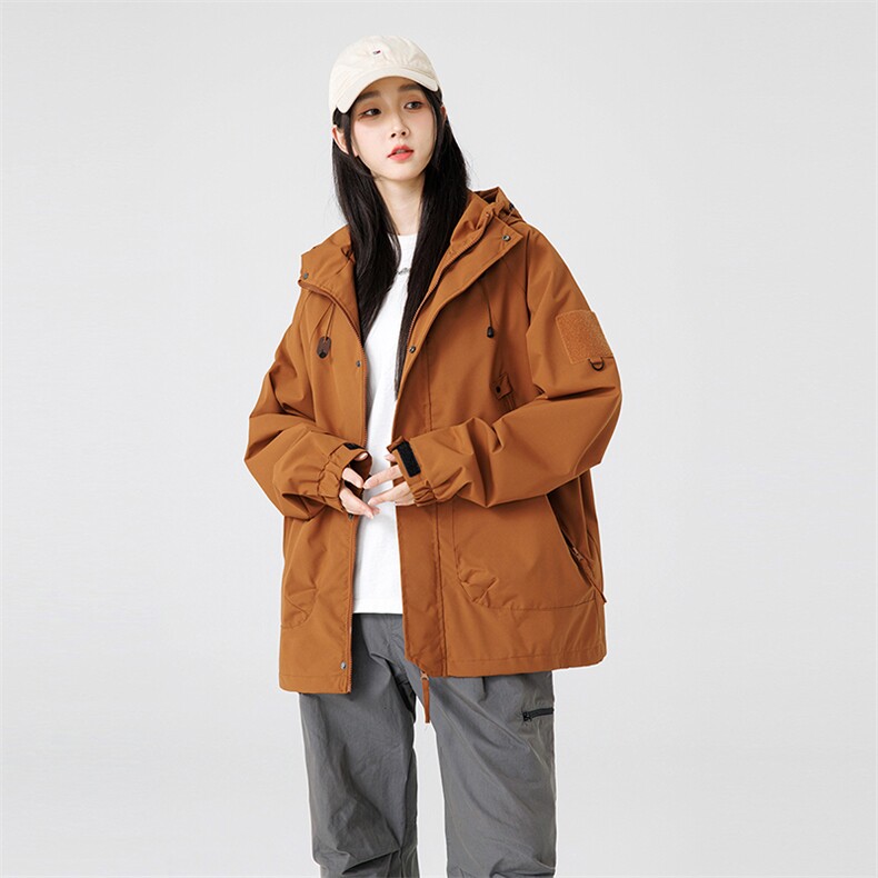 情侣冲锋衣2025年秋季新款登山夹克外套S-3XL-J90-特P40图片