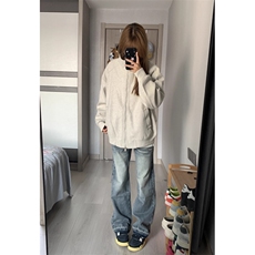 【有货】立领运动美式重磅开衫卫衣男女情侣夹克外套8154CC-特P73，男装夹克，星座1007（原301D）