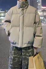 冬季外景重磅面包服男潮牌宽松保暖棉衣休闲立领外套MF11883/P120，男装棉衣，电商B316