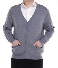 2025年秋季长袖V领开衫薄长袖，男装针织衫/毛衣，亚东羊绒制品