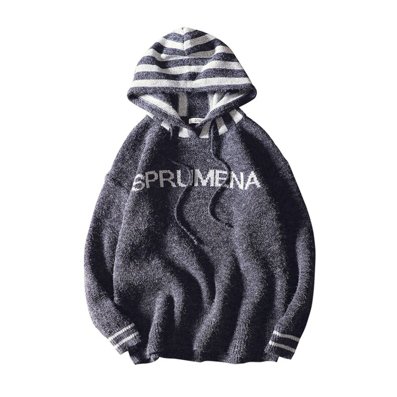 男装秋冬新品毛衫时尚青年韩版针织衫清新连帽毛衣潮DS192T,男装针织衫/毛衣,电商A102