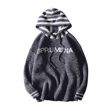 男装秋冬新品毛衫时尚青年韩版针织衫清新连帽毛衣潮DS192T，男装针织衫/毛衣，电商A102