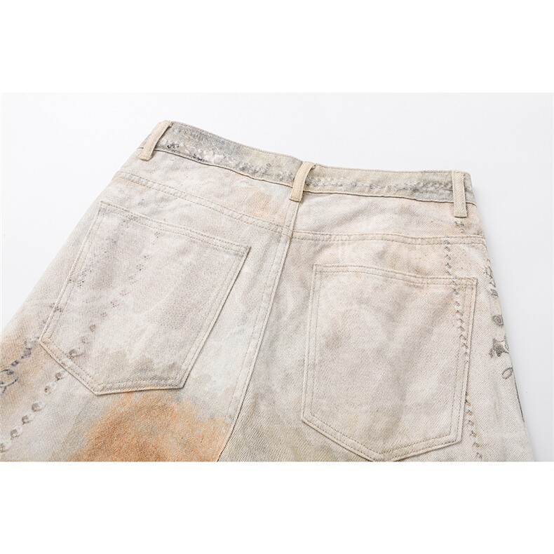 5065-明星同款数据款数码印高质量直筒牛仔裤(P68X98),男装牛仔裤,电商C315