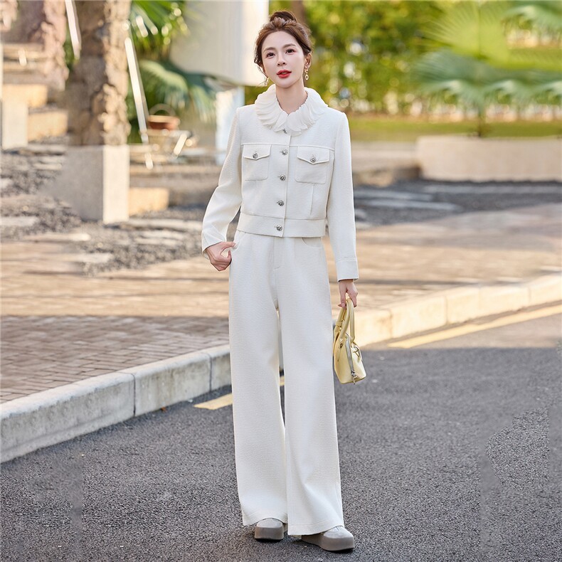 2026春季港风小香风新款淑女气质御姐炸街两件套套装,女装套装/套裙,伊仟回