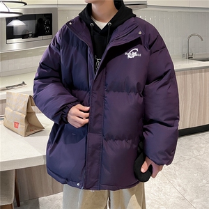 ！冬季升级五防面料棉衣 纯色加绒加厚棉服外套男 MY12610图片