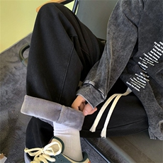秋冬加绒加厚款牛仔裤直筒休闲裤男A080-9291-常规P35加绒P45控68，男装牛仔裤，电商A080