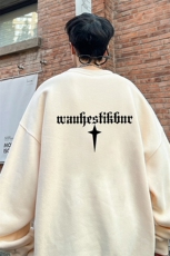 ！圆领卫衣港风长袖T恤男外套男WY161-P28，男装卫衣，电商B367