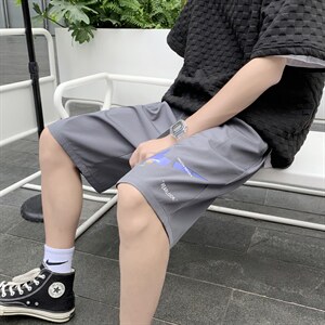 男2023夏新款男装潮流宽松男士五分裤  DK01-特批25图片