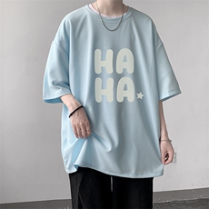 华夫格t恤男短袖男大码五分袖大皂风HT73346-P22，男装T恤，电商A040