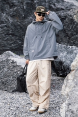 311B-1-25082-P70控138潮牌新款套头夹克户外防泼水休闲宽松上衣，男装夹克，星座311B-1