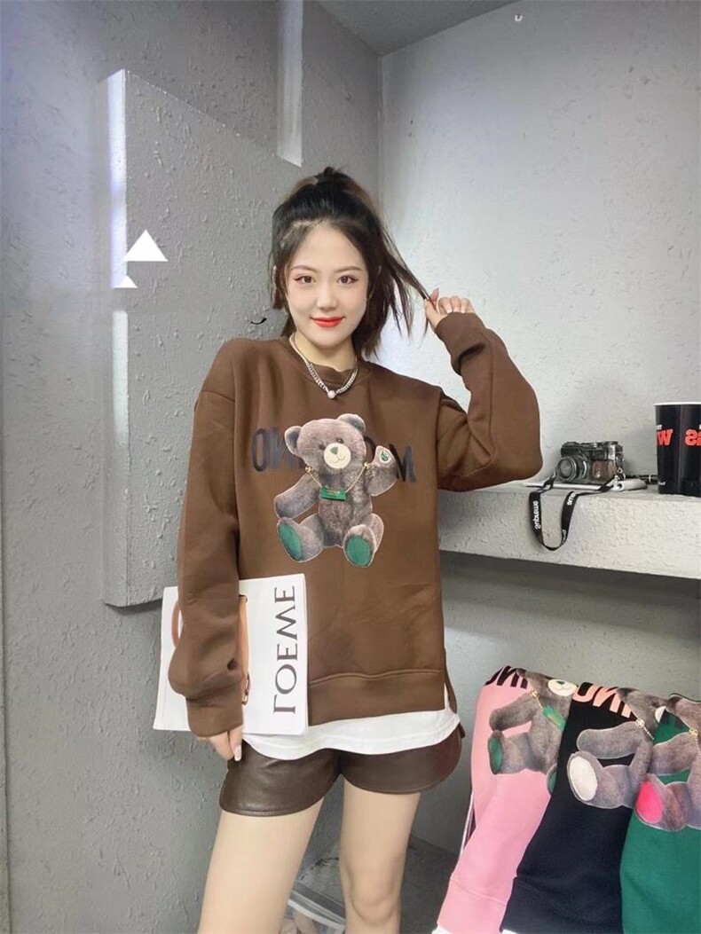 假两件拼接卫衣，女装卫衣/绒衫，DD+(4F)