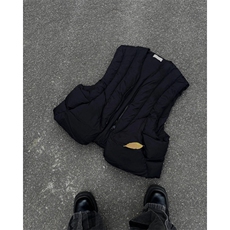 【有货】3361CC-特P68线型分割棉服马甲男加厚V领保暖背心，男装背心/马甲，星座1007（原301D）