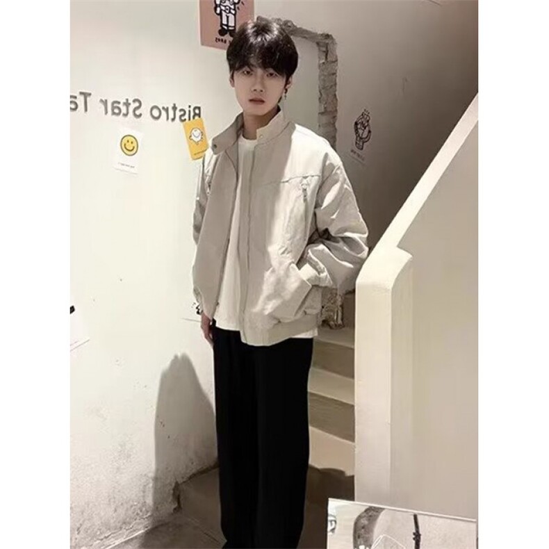 美式复古高街工装夹克潮牌男休闲棒球潮流春秋款外套JY205,男装夹克,星座1116A（原606A-3）