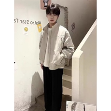 美式复古高街工装夹克潮牌男休闲棒球潮流春秋款外套JY205，男装夹克，星座1116A（原606A-3）