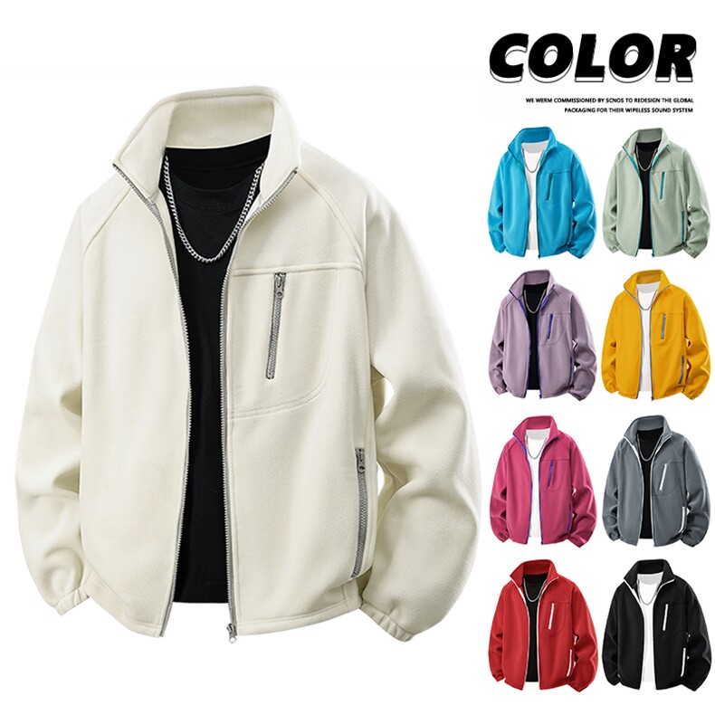 25抖音男士双面奥粒绒保暖卫衣男秋冬季抓绒衣外套内胆228-45，男装棉衣，星座1402-1