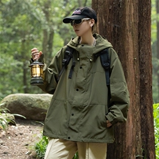 A879-P60户外山系机能风冲锋衣外套男款春秋季潮牌复古工装夹克，男装夹克，星座512-6