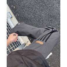 美式复古潮流秋季新款三条杠宽松休闲裤B315-K24048-p55控68，男装休闲裤，电商B315