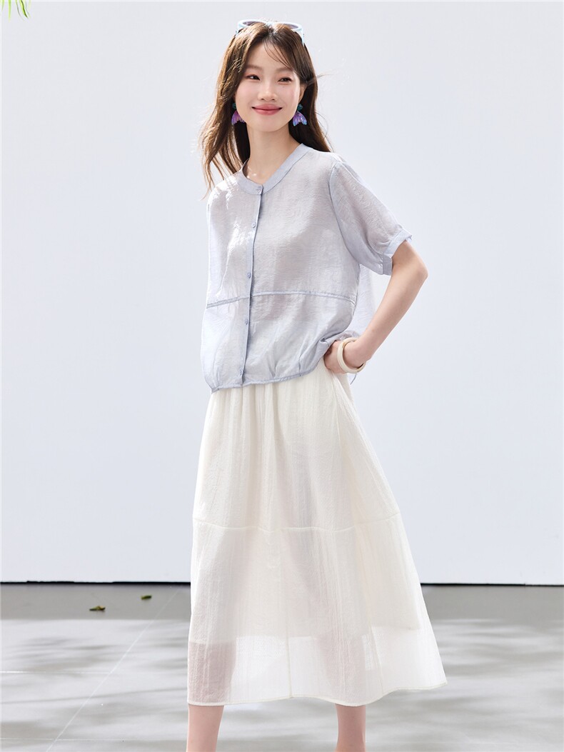 现货新款2026年夏季两件套简约风女精品两件套套装,女装套装/套裙,木子恋