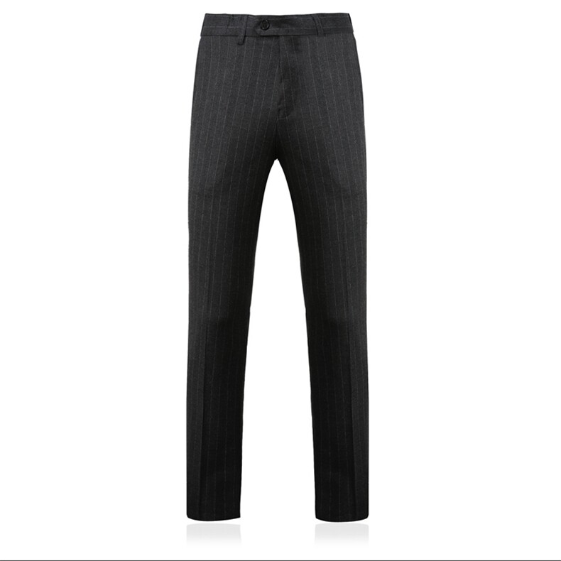 2021秋冬款西装套装条纹两件套职业套装工作服男装816-P215,男装西服套装,电商D225