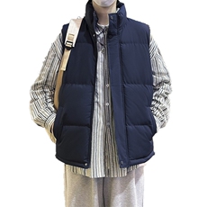 加绒加厚男立领棉马甲棉袄面包服保暖背心大码M-5XLMJ908P40，男装背心/马甲，星座1013-1