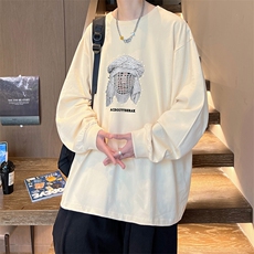 抖音得物供货量大从优可提供视频美式长袖T恤CT765特P25，男装T恤，电商A486-1