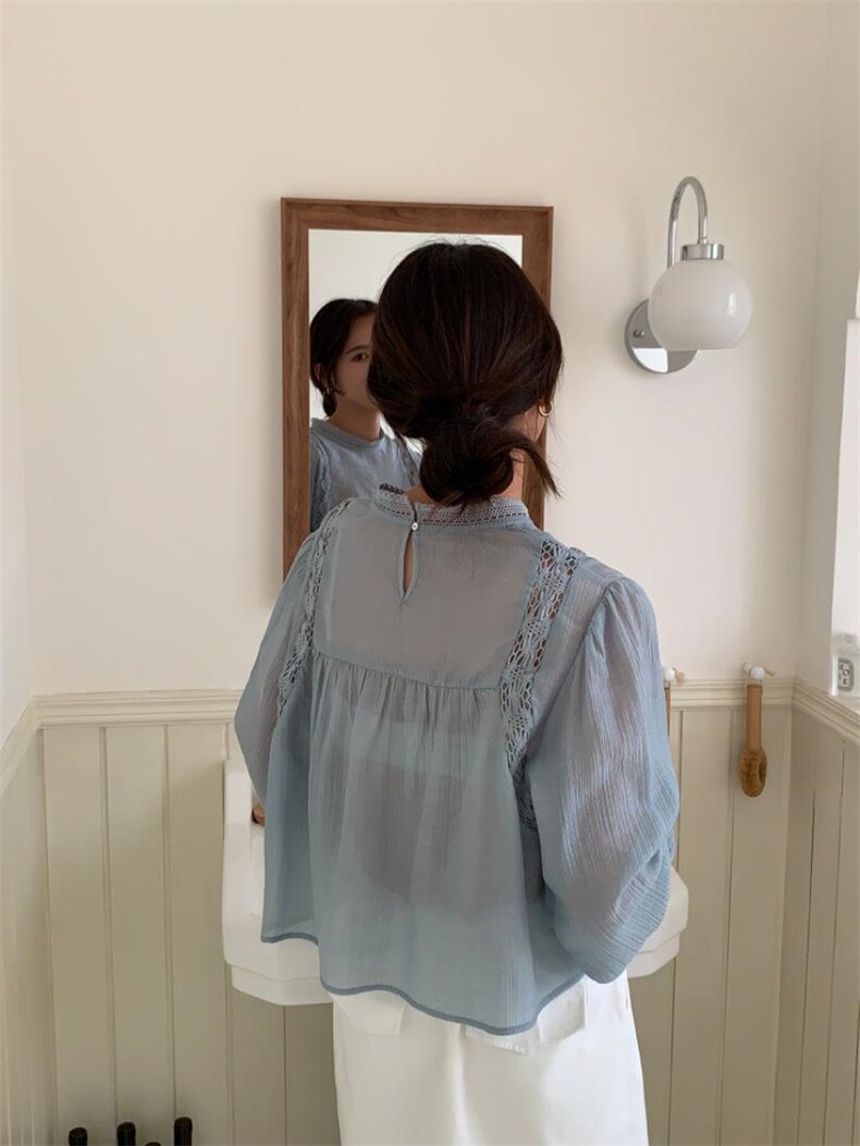 钩花镂空小衫面料，其它，DAP