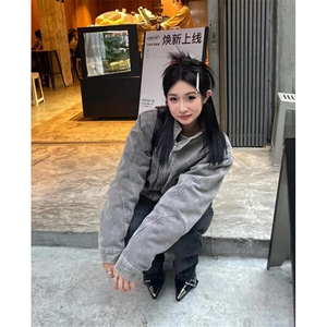 特律外套cleanfit春秋短款美式哈灵顿工装夹克棒球服潮牌 JK8806图片