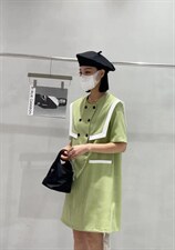 2022夏装韩版连衣裙，女装连衣裙，雷洛奇丽