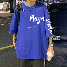 DX152P30港风情侣短袖青少年学生百搭休闲潮流宽松T，男装T恤，星座1204-3