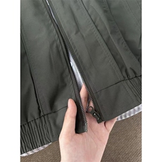 现货美式休闲加厚雪山棉衣夹克外套立领纯色三防户外工装棉服，男装夹克，电商A486-1