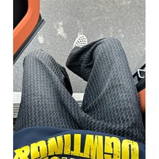 校园风满印星空纹牛仔裤男款cleanfit裤子复古微喇弯刀裤NK81，男装牛仔裤，星座1116A（原606A-3）