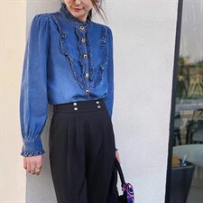 牛仔衬衣，其它，克丽丝汀娜