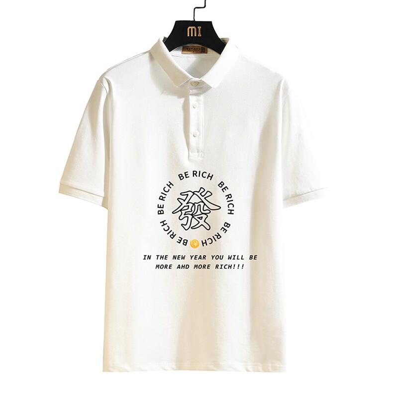 PL57163-P35翻领短袖polo衫男大码胖子半袖t恤男有领保罗衫,男装Polo衫,电商A040A