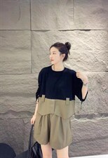 夏季新款套装连体裤，女装职业装，C&B