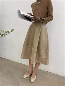 气质百搭时尚优雅pu半身裙,女装半身裙,迩棟