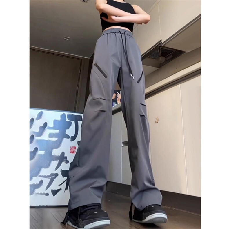 美式机能户外冲锋裤男款秋季潮牌vibe宽松直筒裤子高街痞帅工装裤,男装工装外套,星座516A