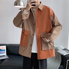 长袖衬衫男港风日系韩版潮流帅气衬衣GC23P38，男装衬衫，星座1116-2