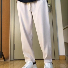 夏季新款垂感西裤男简约设计垂感休闲裤男士直筒裤微锥百搭长裤，男装休闲裤，星座506A