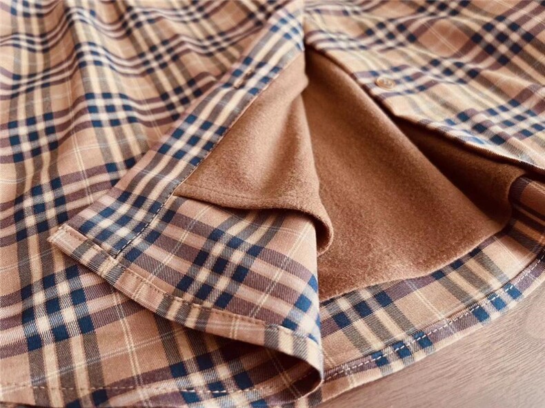 【新款加绒衬衫】牛奶绒，婴儿肌肤般软糯，女装衬衫，七七迷兰