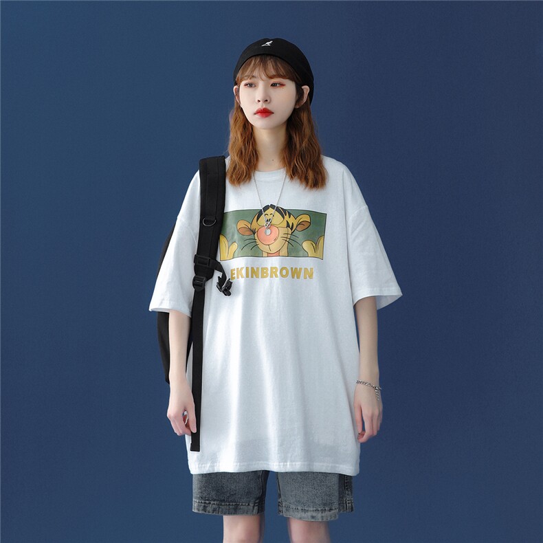 1中性风大码M-5XL图案已注册休闲情侣潮短袖T恤男728F25控39，男装T恤，星座226-2