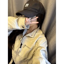 26春装高品质老钱风立领夹克外套男女美式潮牌拉链工装风宽松上衣，男装夹克，电商A486