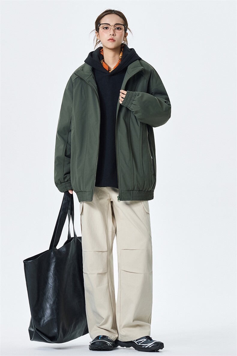 深度库存棉衣男宽松面包服立领加厚棉袄DSA157B-M8866-P80,男装棉衣,电商A157B