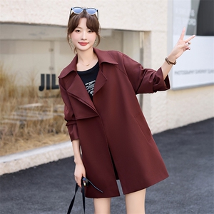 短款风衣外套女2025春秋新款高端大气上档次小个子高级感超好看图片