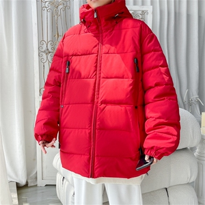 MY8186/P125冬季新款棉衣男装连帽宽松保暖棉袄个性设计棉服上衣图片