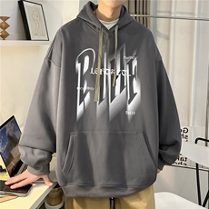 ！重磅大码M-4XL得物品质加厚连帽卫衣RH6233-特P35加绒42，男装卫衣，星座610B-1