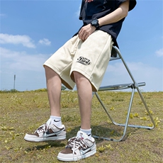 重磅夏季麂皮绒休闲短裤休闲五分裤JDK473-特p25控48，男装牛仔裤，电商B370