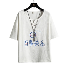 TY61183-P30v领亚短袖t恤男大码半袖半截袖，男装T恤，电商A040A
