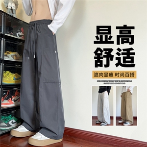 抖音品质工装伞兵裤男夏季潮牌运动裤美式A146-GY598特p26量大优图片