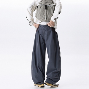 春季新款现货男女同款直筒休闲裤DSA157B-K2618-P50图片